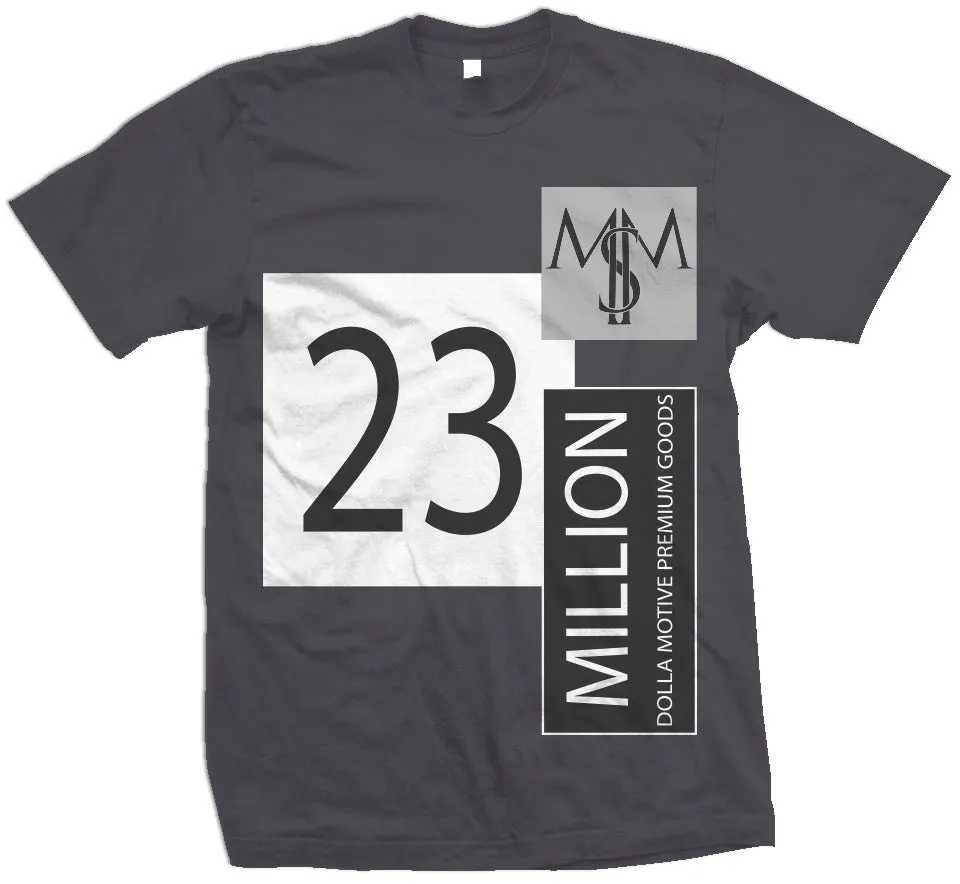 23 M$M Stealth - Dark Grey T-Shirt