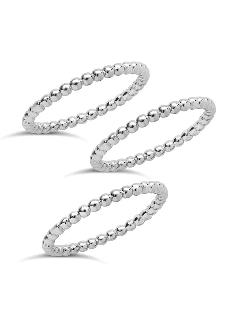 925 Silver Stackable Ring Sets