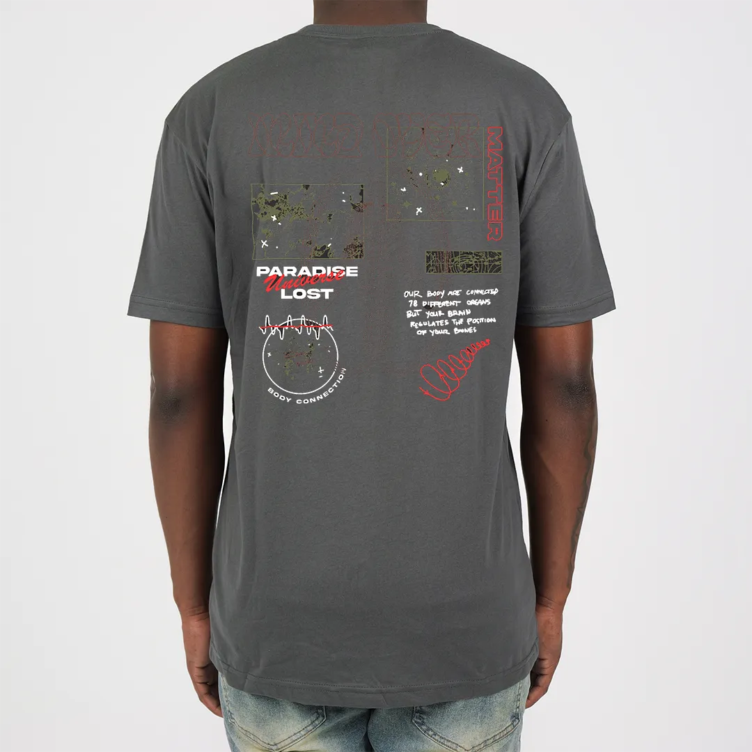 ANATOMY TEE GRAPH BLACK