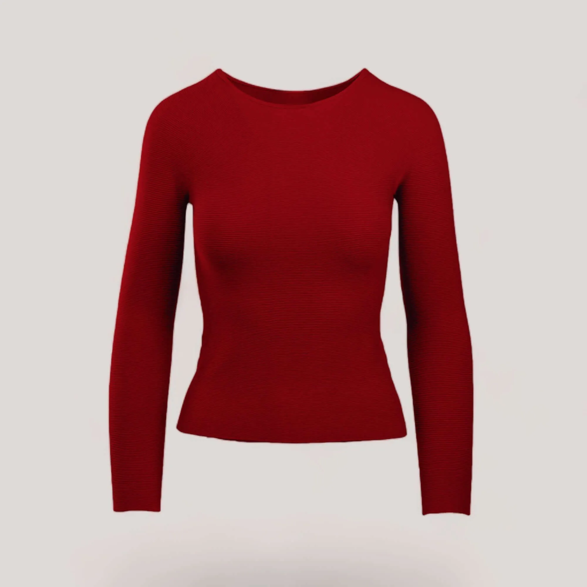 AVERY | Boat Neck Long Sleeve Top