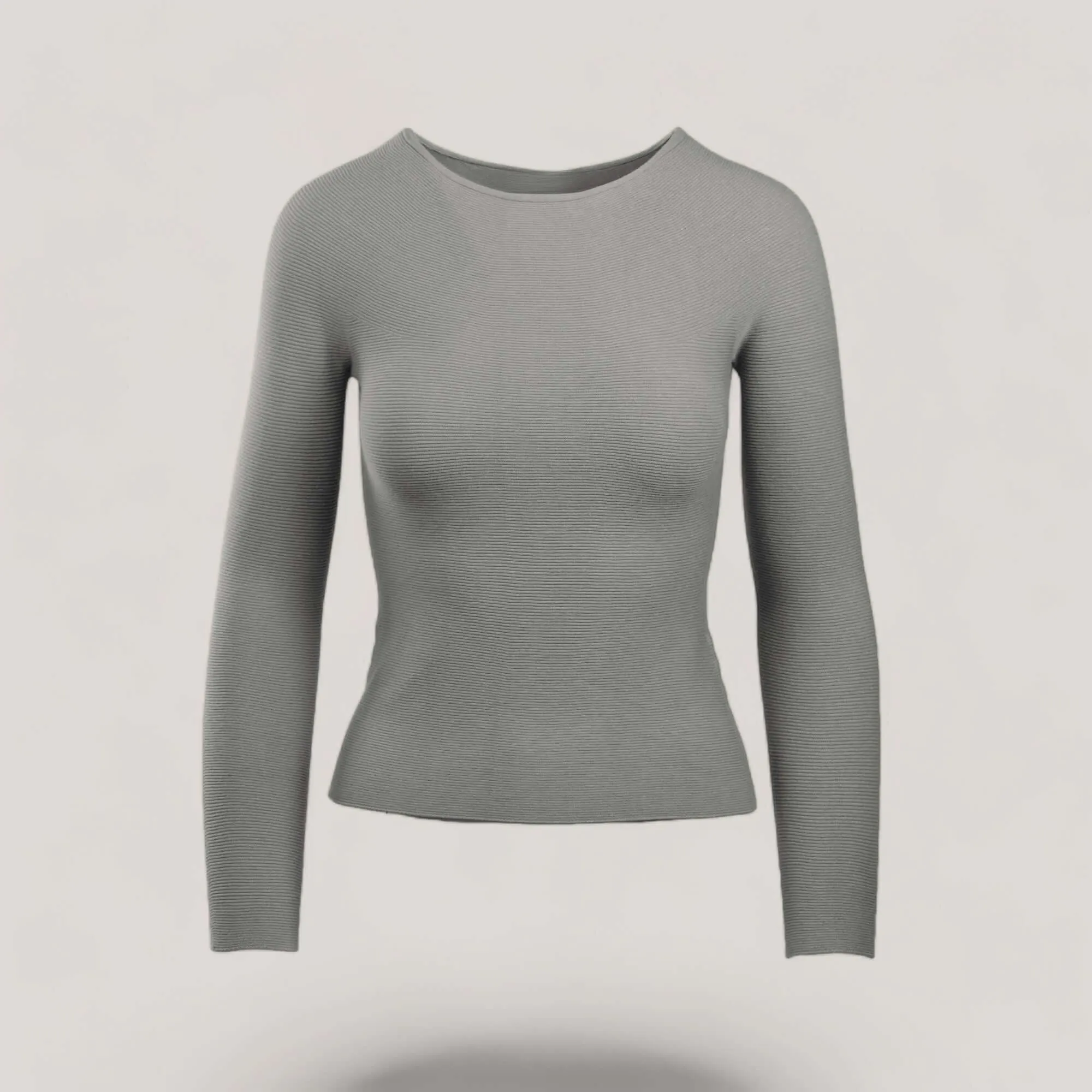 AVERY | Boat Neck Long Sleeve Top