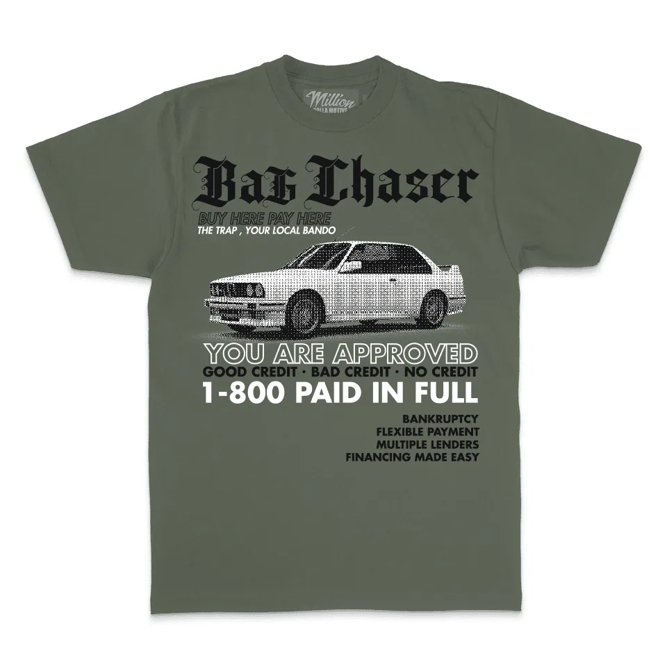 Bag Chaser - Olive T-Shirt