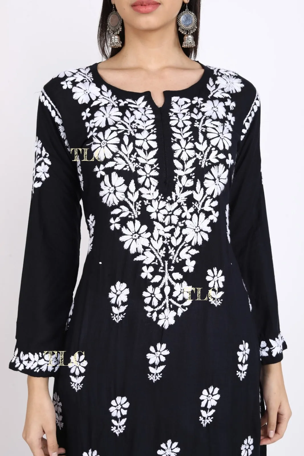 Bela Premium  Modal Chikankari Kurti