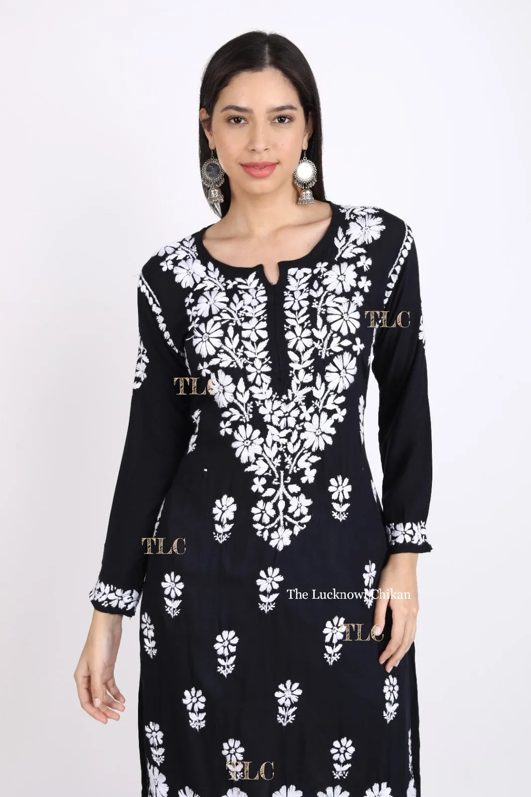 Bela Premium  Modal Chikankari Kurti