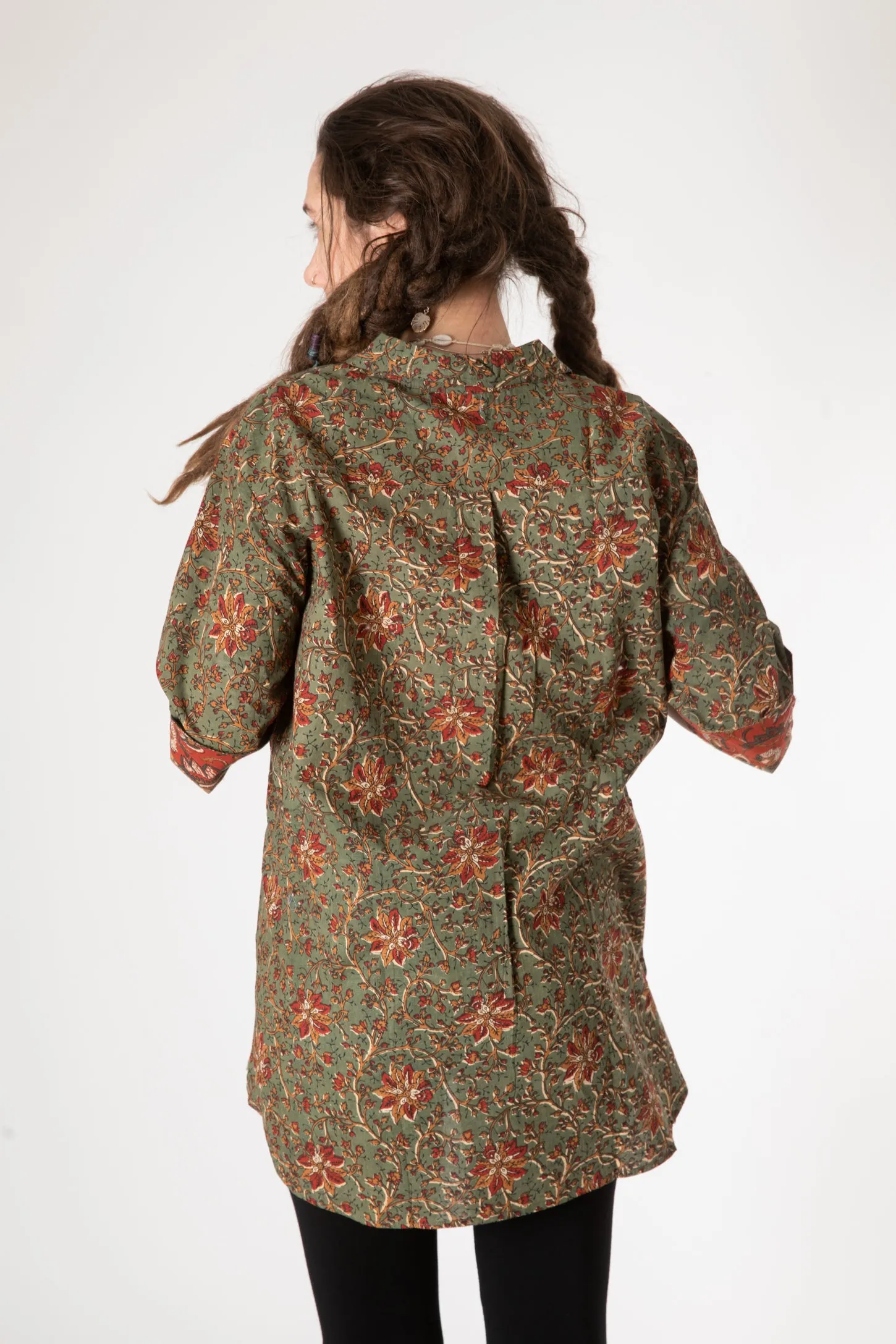 Bella Block Print Kurta Tunic