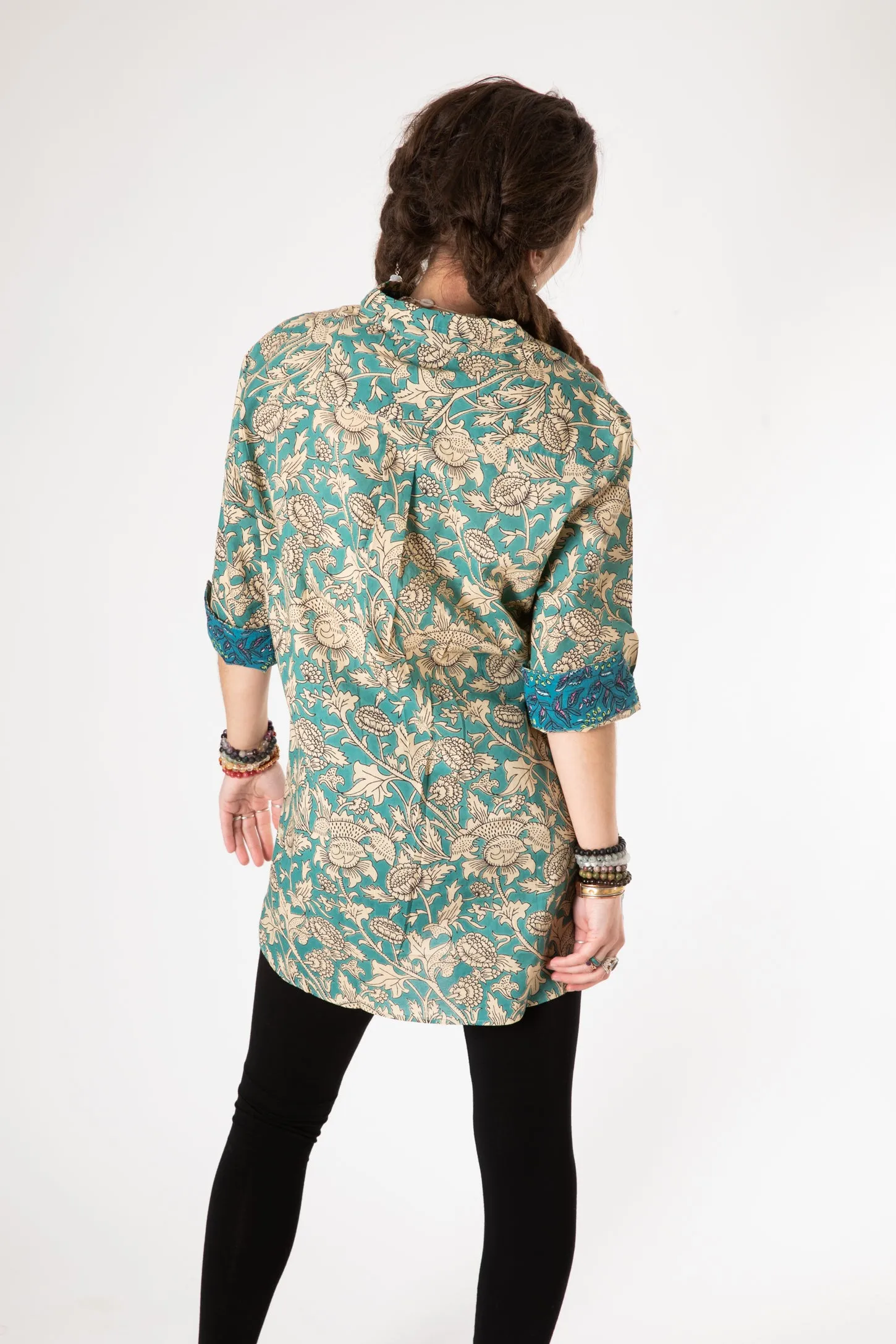 Bella Block Print Kurta Tunic