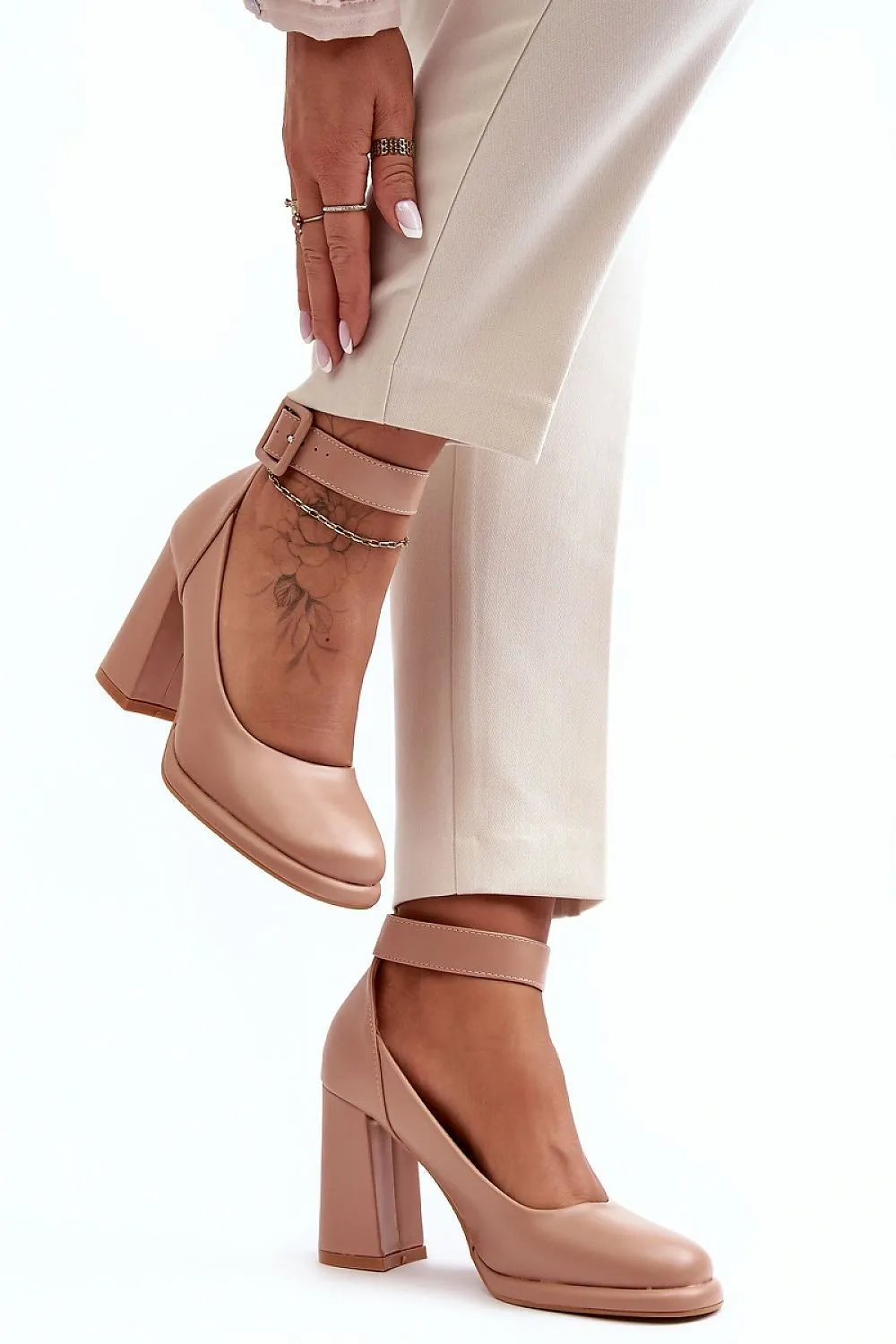 Block heel pumps model 188527 Step in style