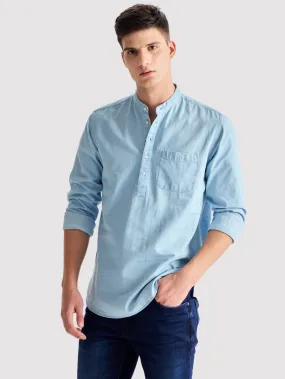 Blue Denim Kurta