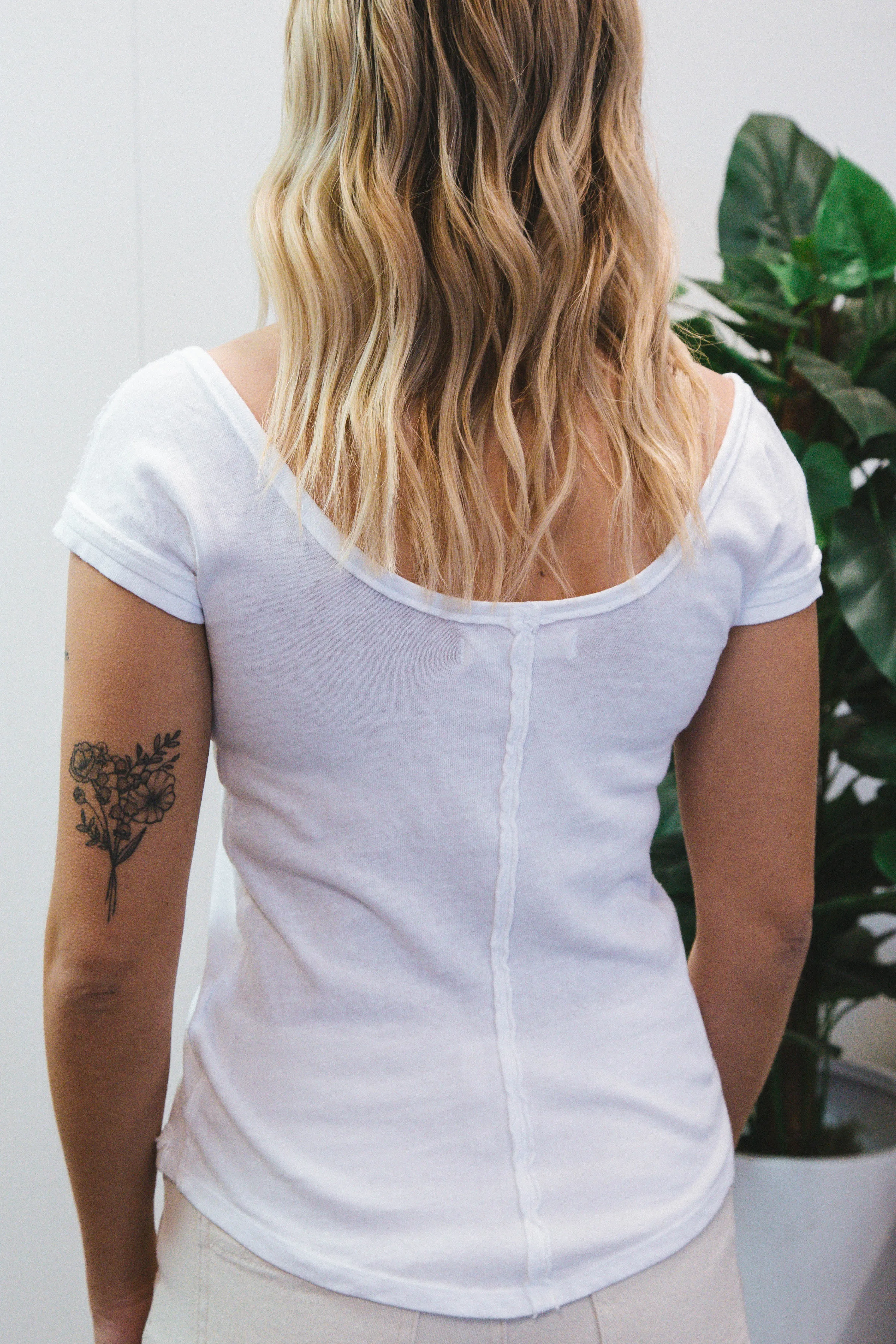 Bout Time Tee, Ivory | Free People