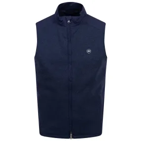 Cambridge Tailored Fit Full Zip Gilet Navy - SS24