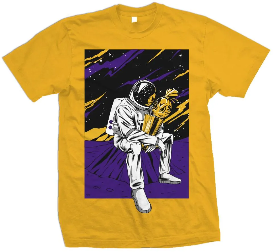 Champion In The Stars - Golden Yellow T-Shirt