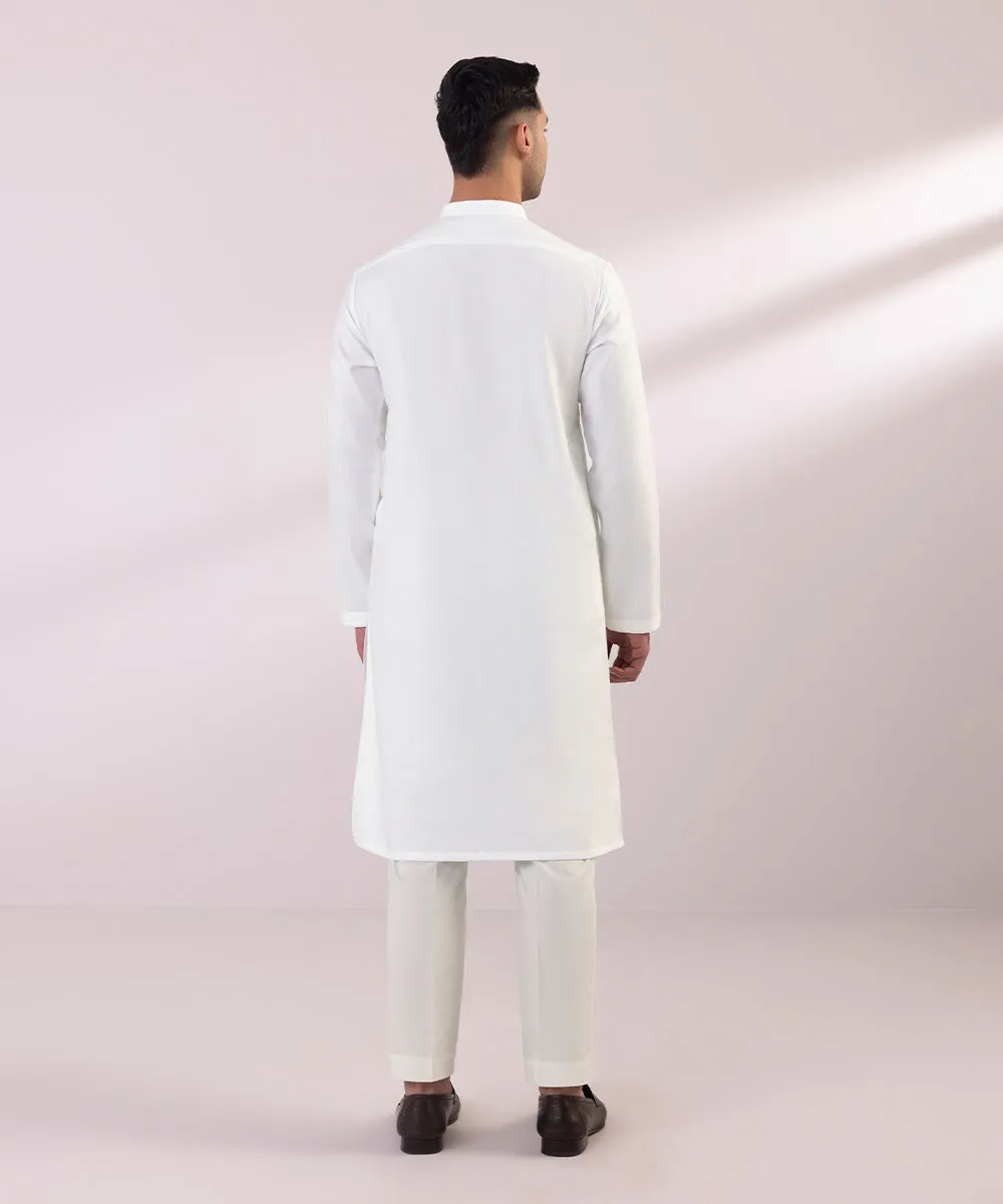 Cotton Jacquard Kurta