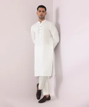 Cotton Jacquard Kurta