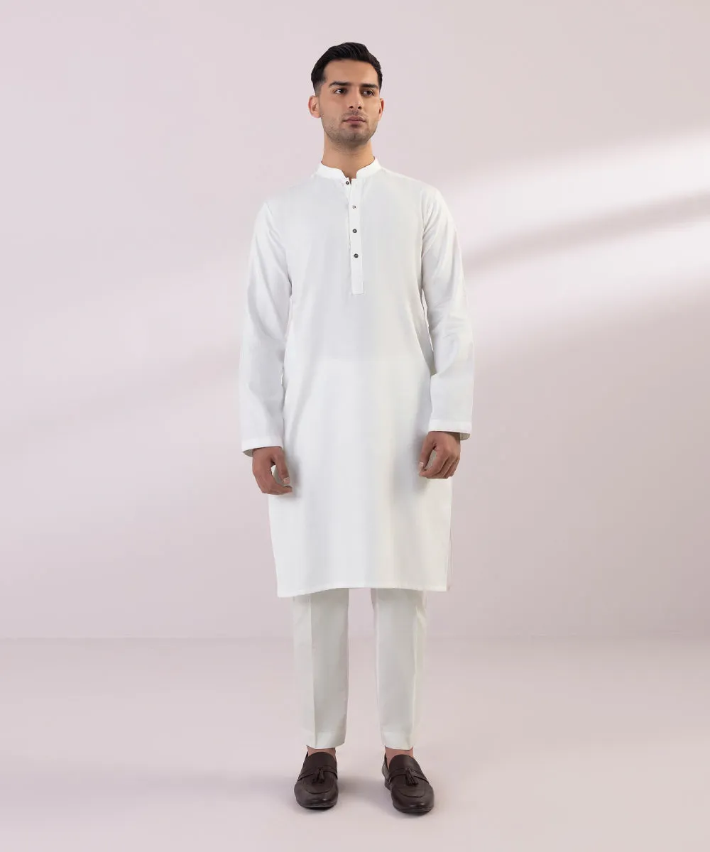 Cotton Jacquard Kurta