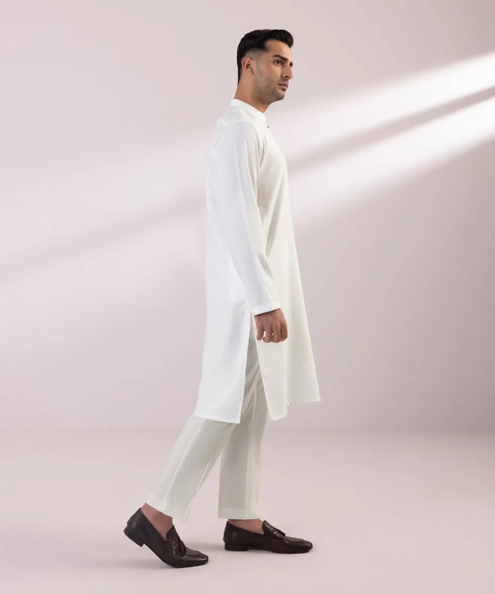 Cotton Jacquard Kurta