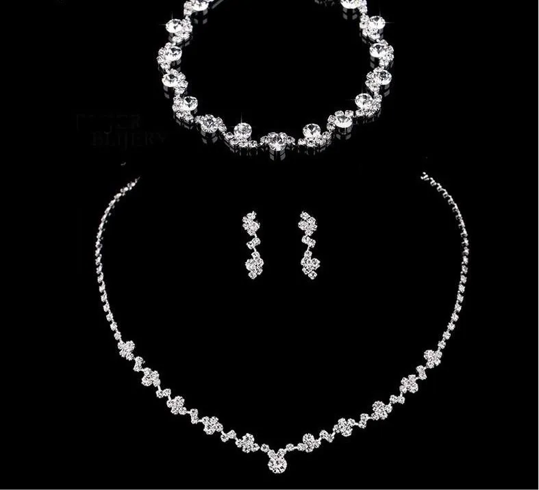 Crystal Set Geometric Choker, Earrings & Bracelet