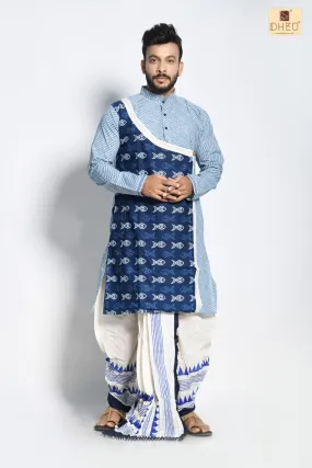 Designer Kurta & Dhoti(Optional) Set