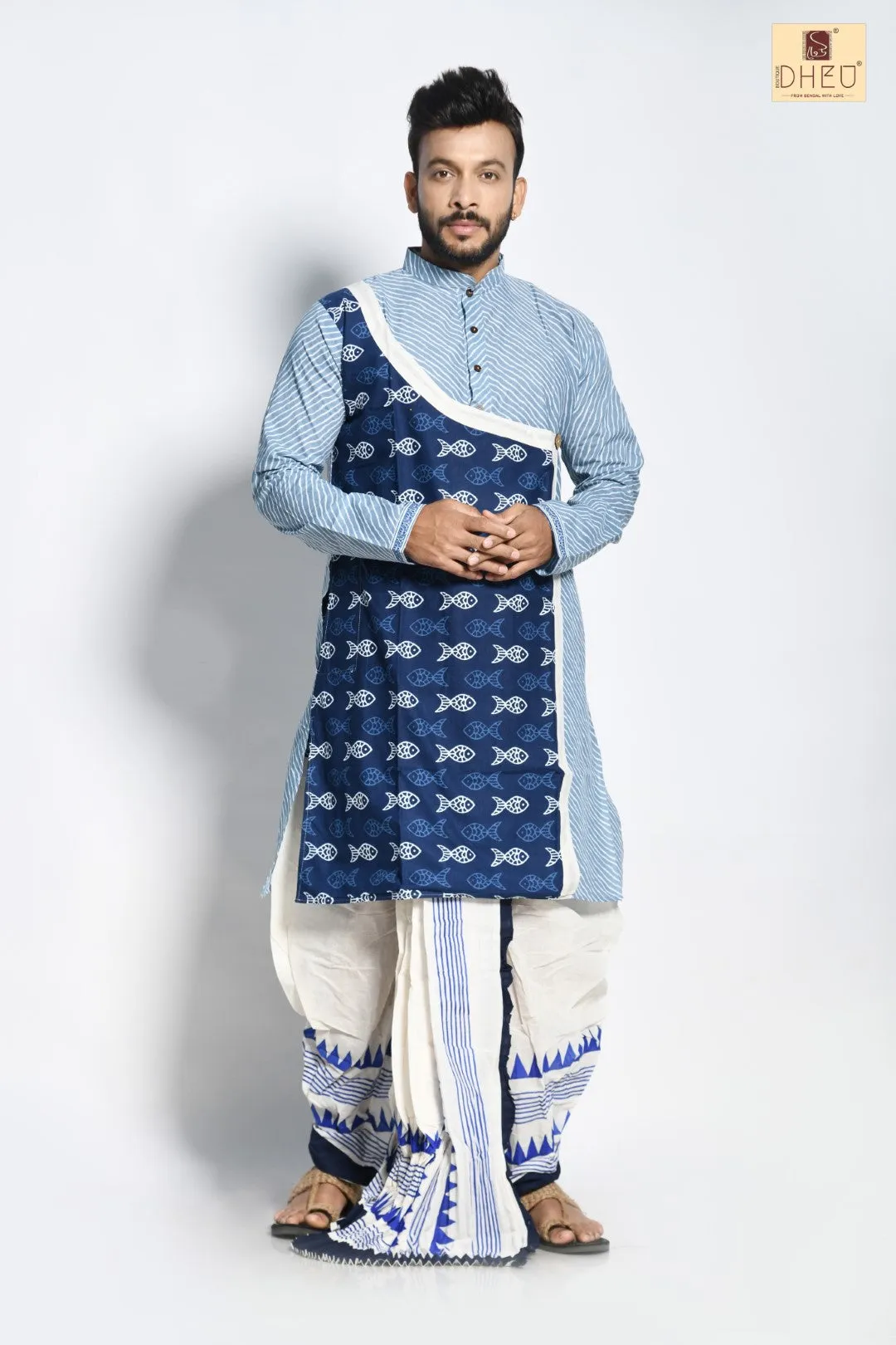 Designer Kurta & Dhoti(Optional) Set