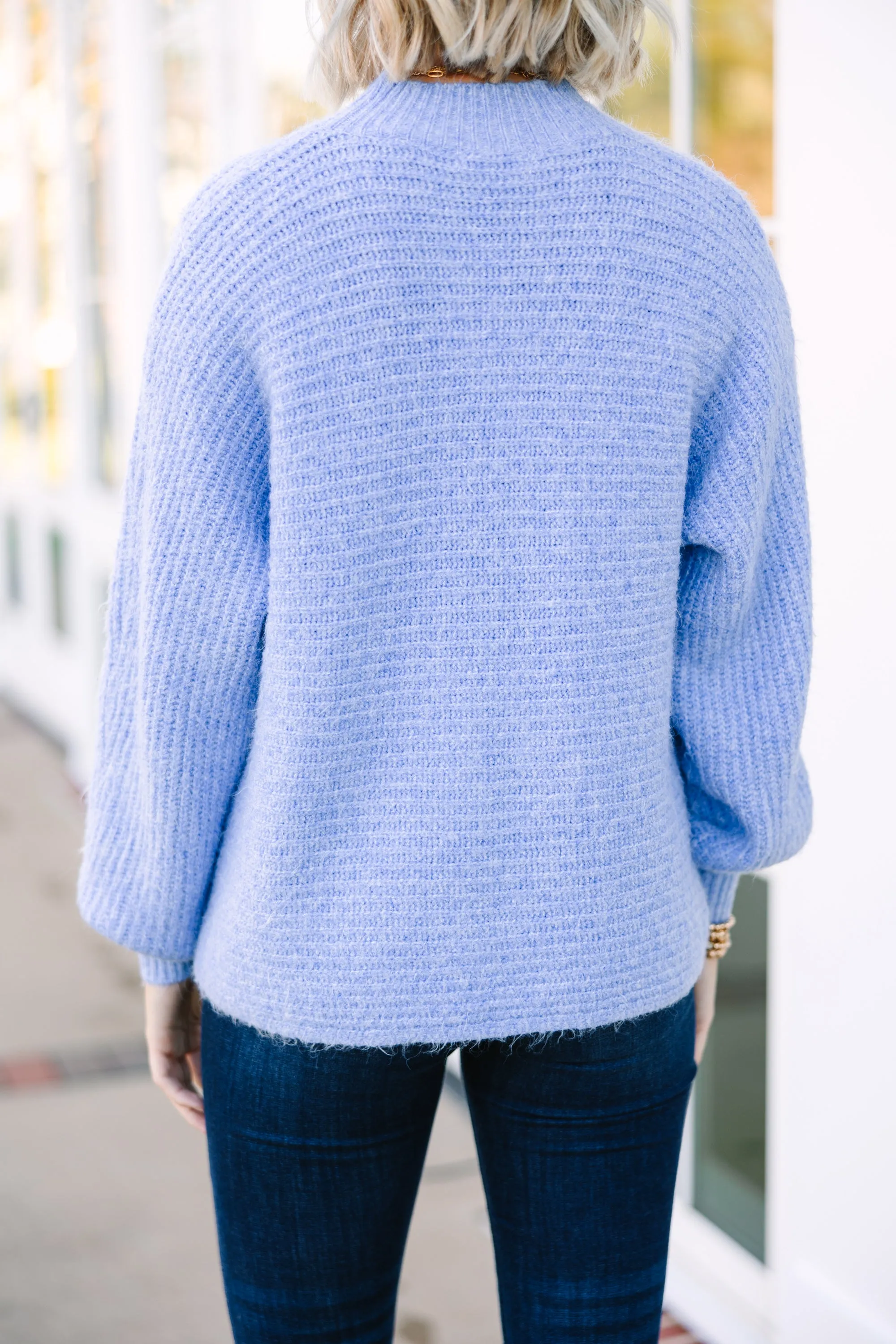 Easy Introductions Blue Sweater