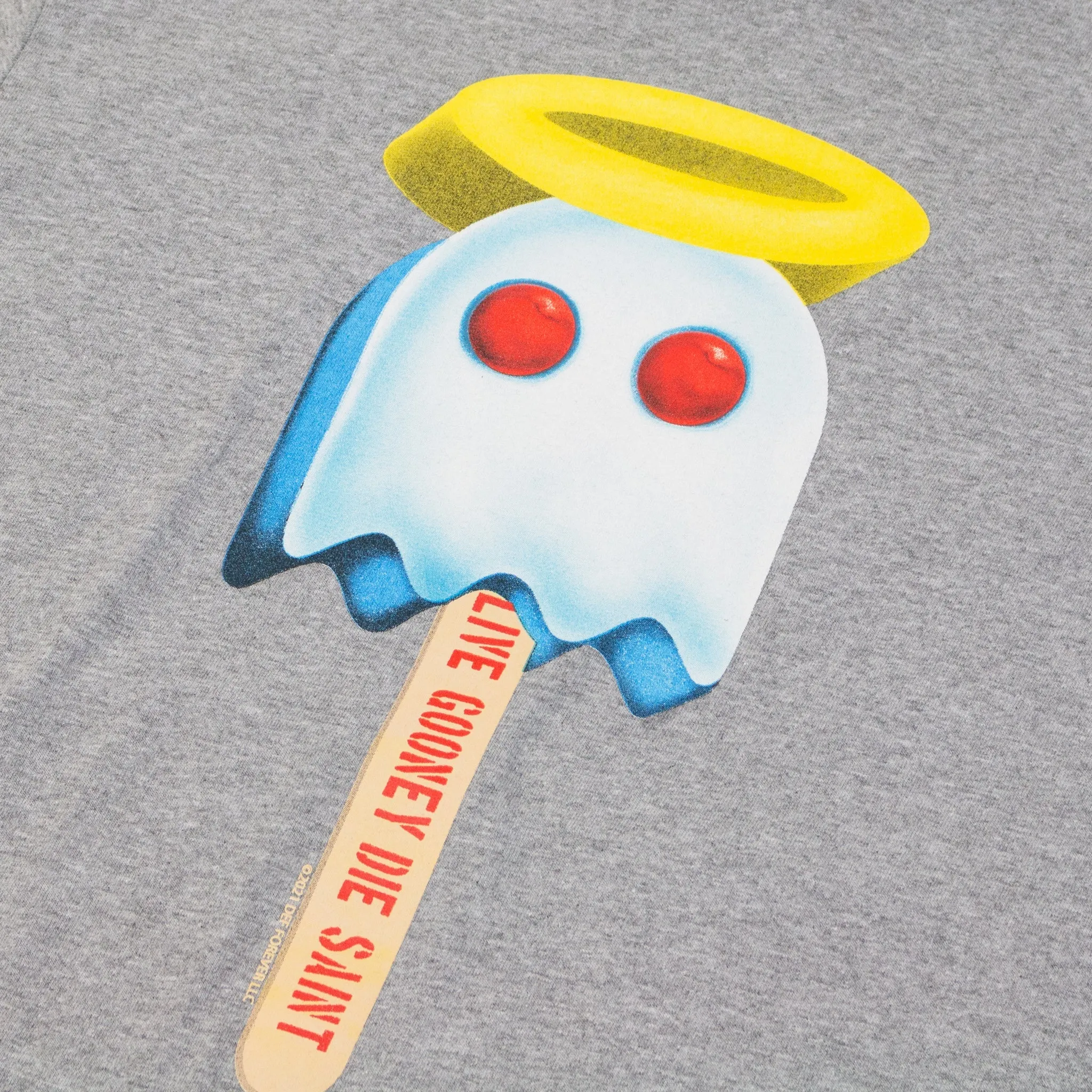 GHOST POP TEE HEATHER