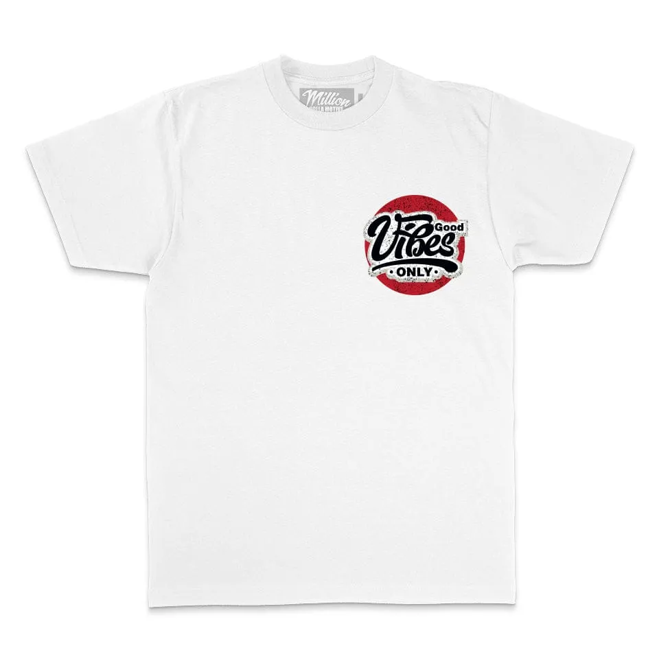 Good Vibes Only - White T-Shirt