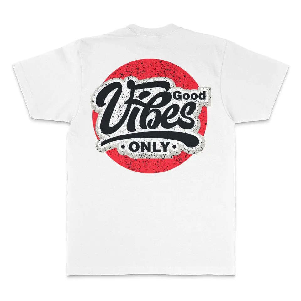 Good Vibes Only - White T-Shirt