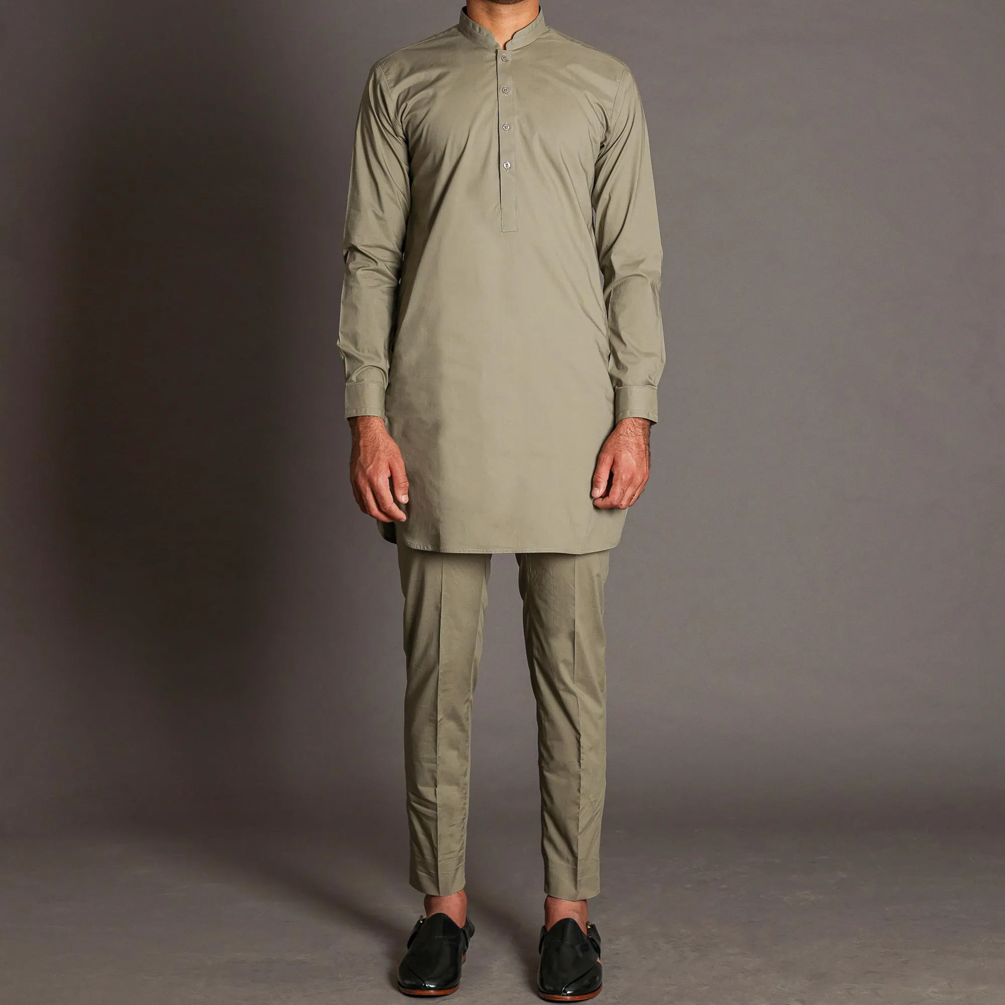 Green Short Kurta