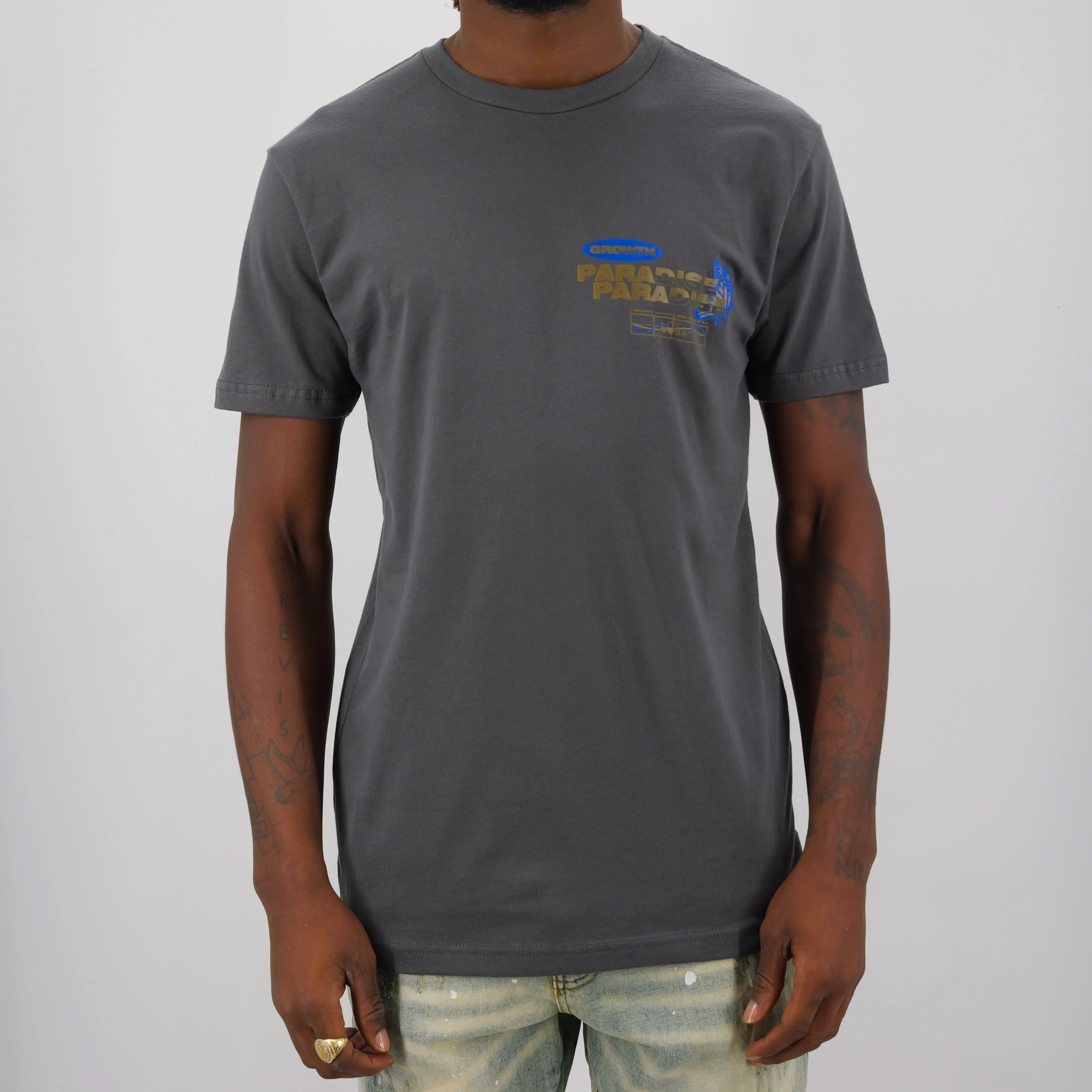 GROWTH TEE DARK GREY