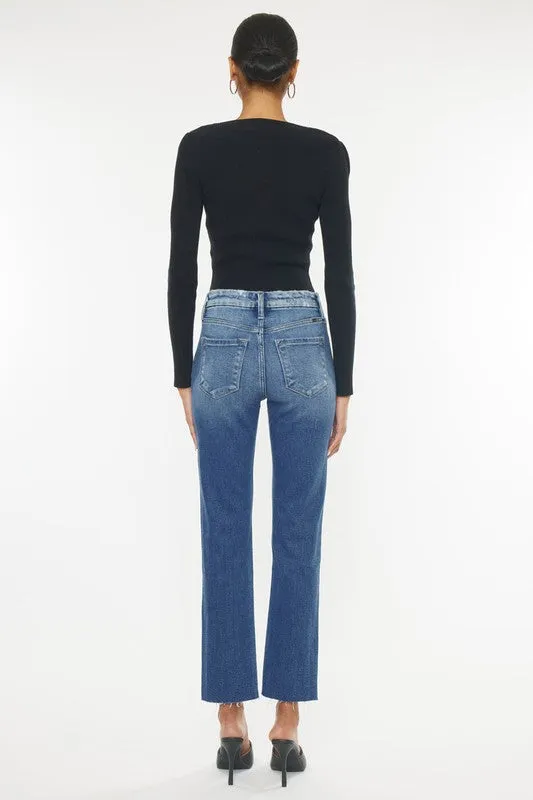 KanCan High Rise Slim Straight