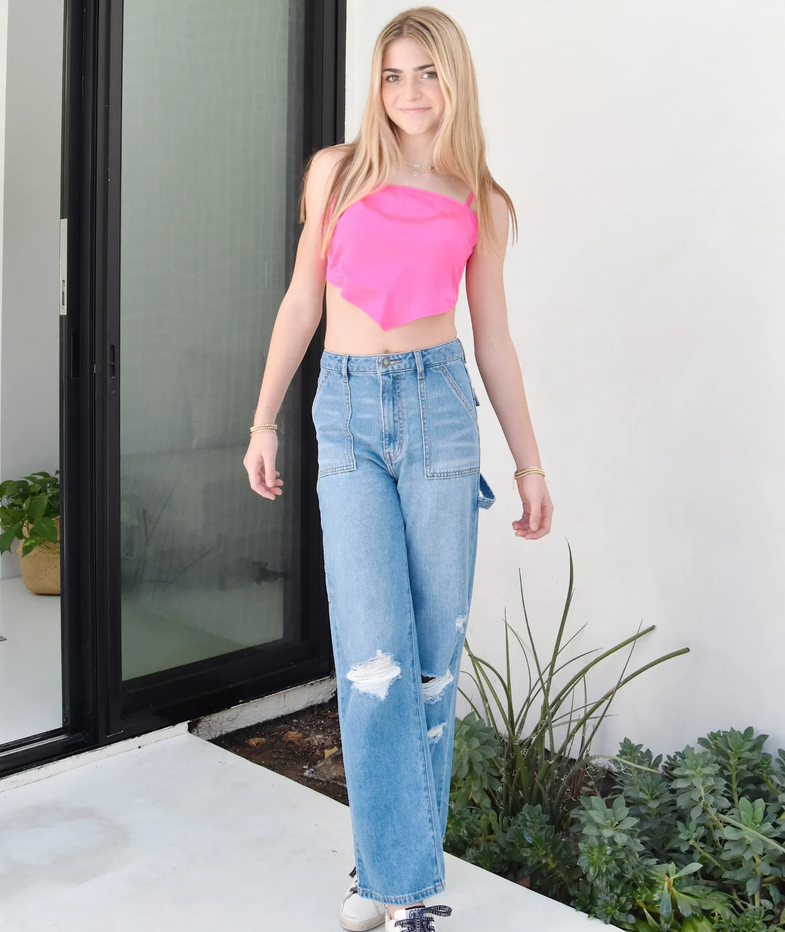 Katie J NYC Girls Houston Medium Wash Jeans