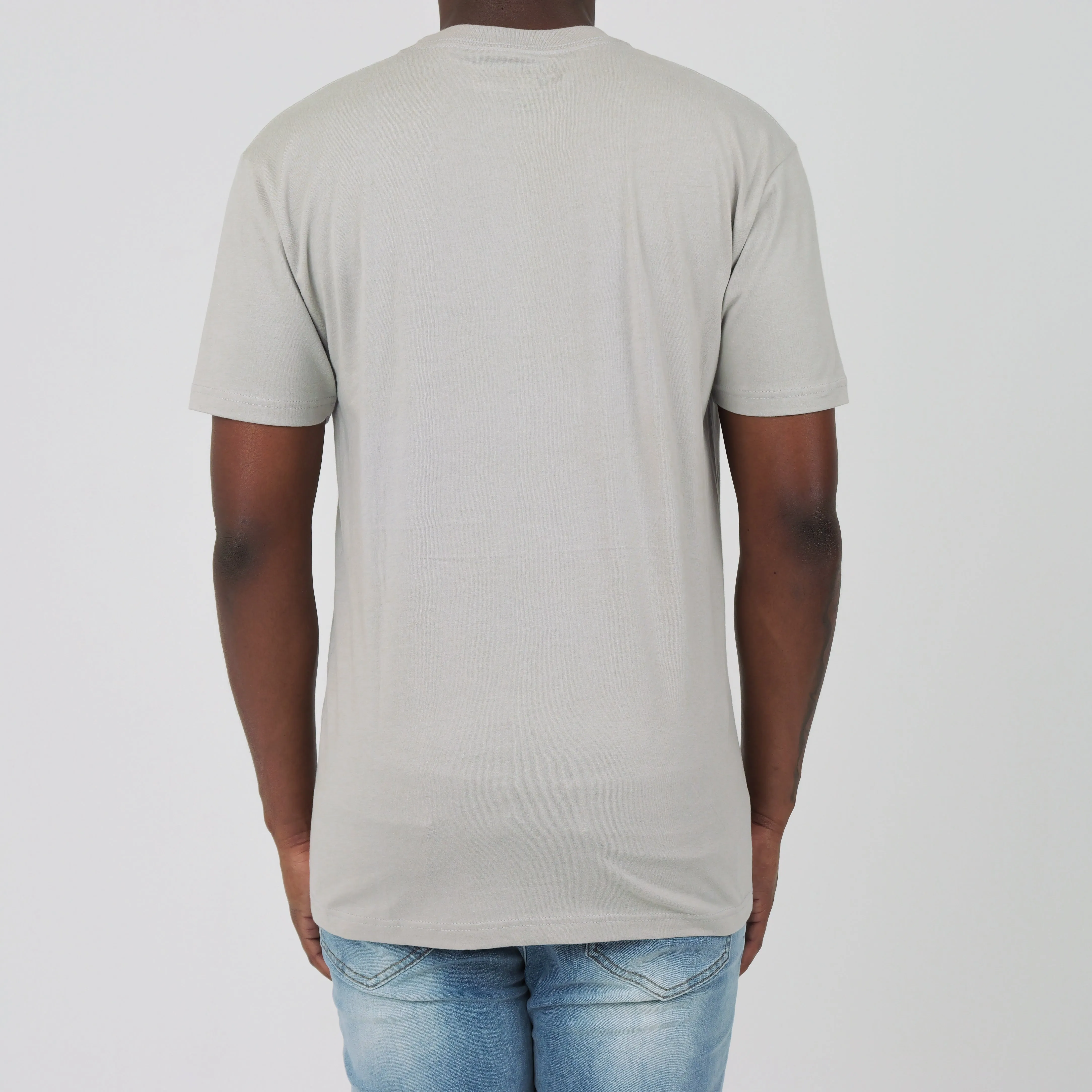 LIFE THOUGHTS TEE LIGHT GREY