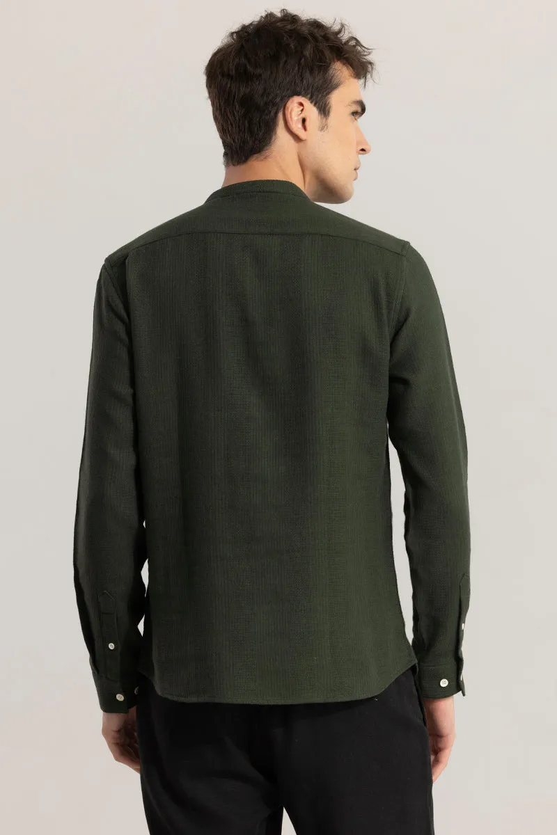 Mandarin Line Green Kurta