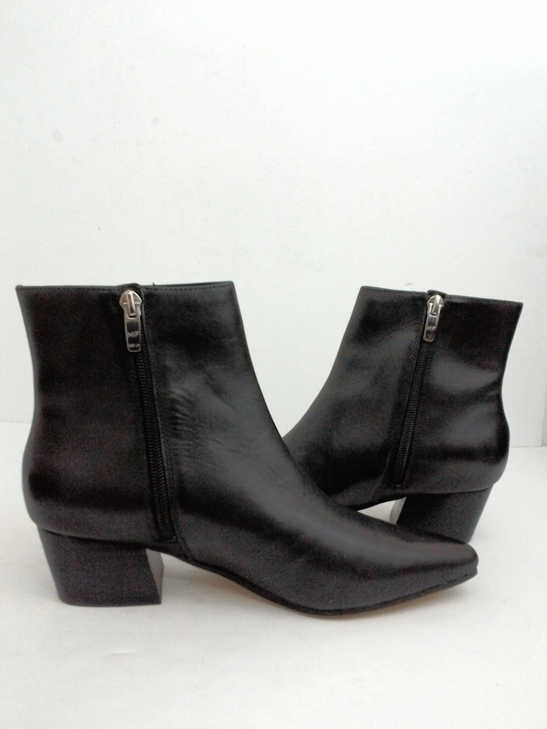 Marc Fisher Women's Tammea Black Leather Booties Size 7 M