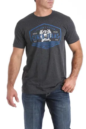 Men's Cinch Heathered Grey T-Shirts