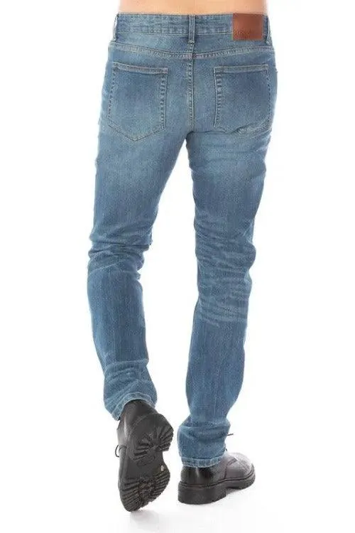 Men's Slim Tapper Medium Blue Jeans