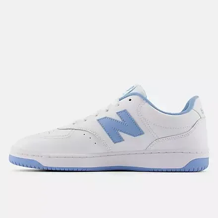 NEW BALANCE UNISEX BB80 V1 WHITE/BLUE SHOES