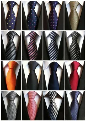 No Time Wasted Silk Necktie