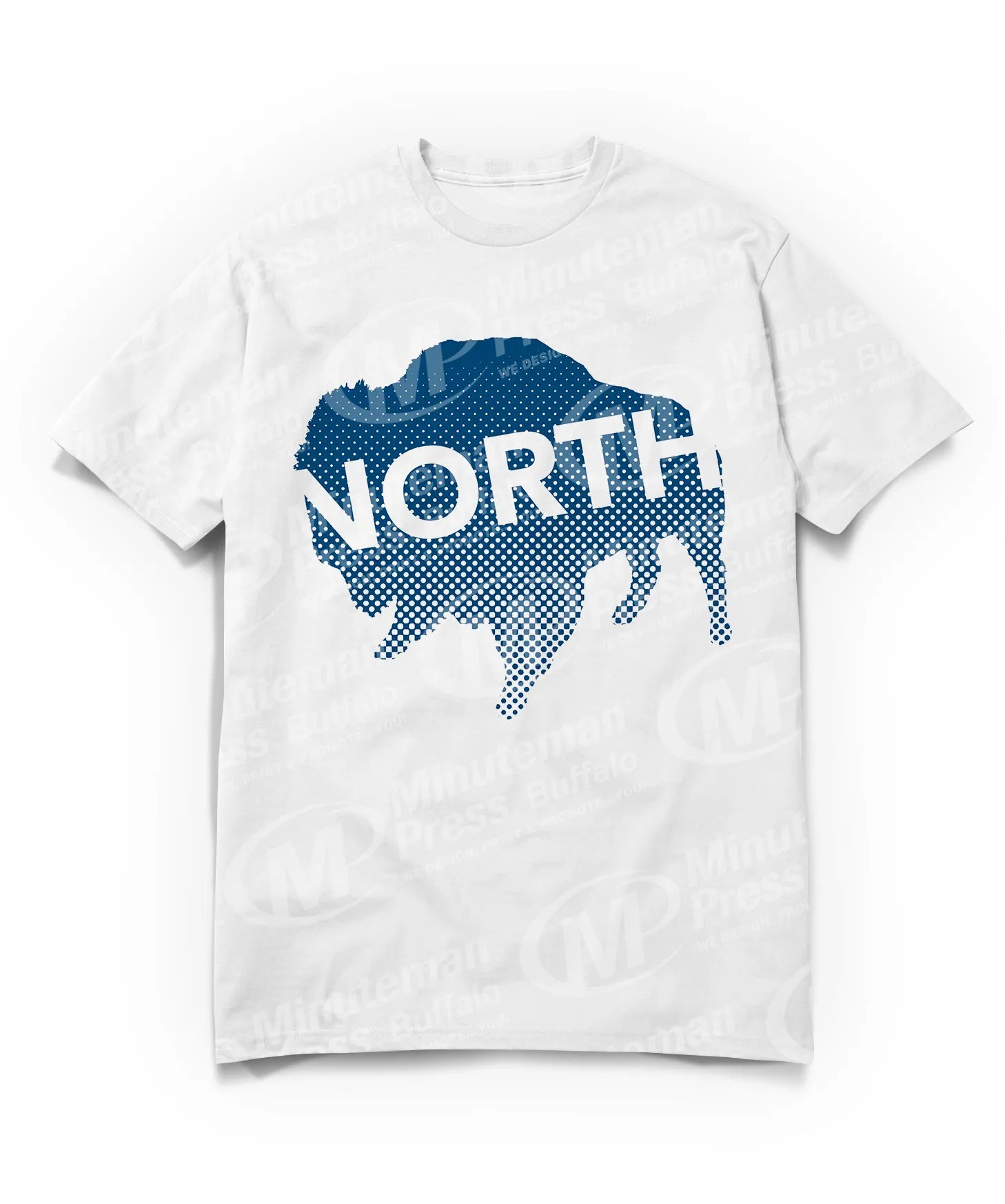 North Buffalo T-Shirt- navy blue