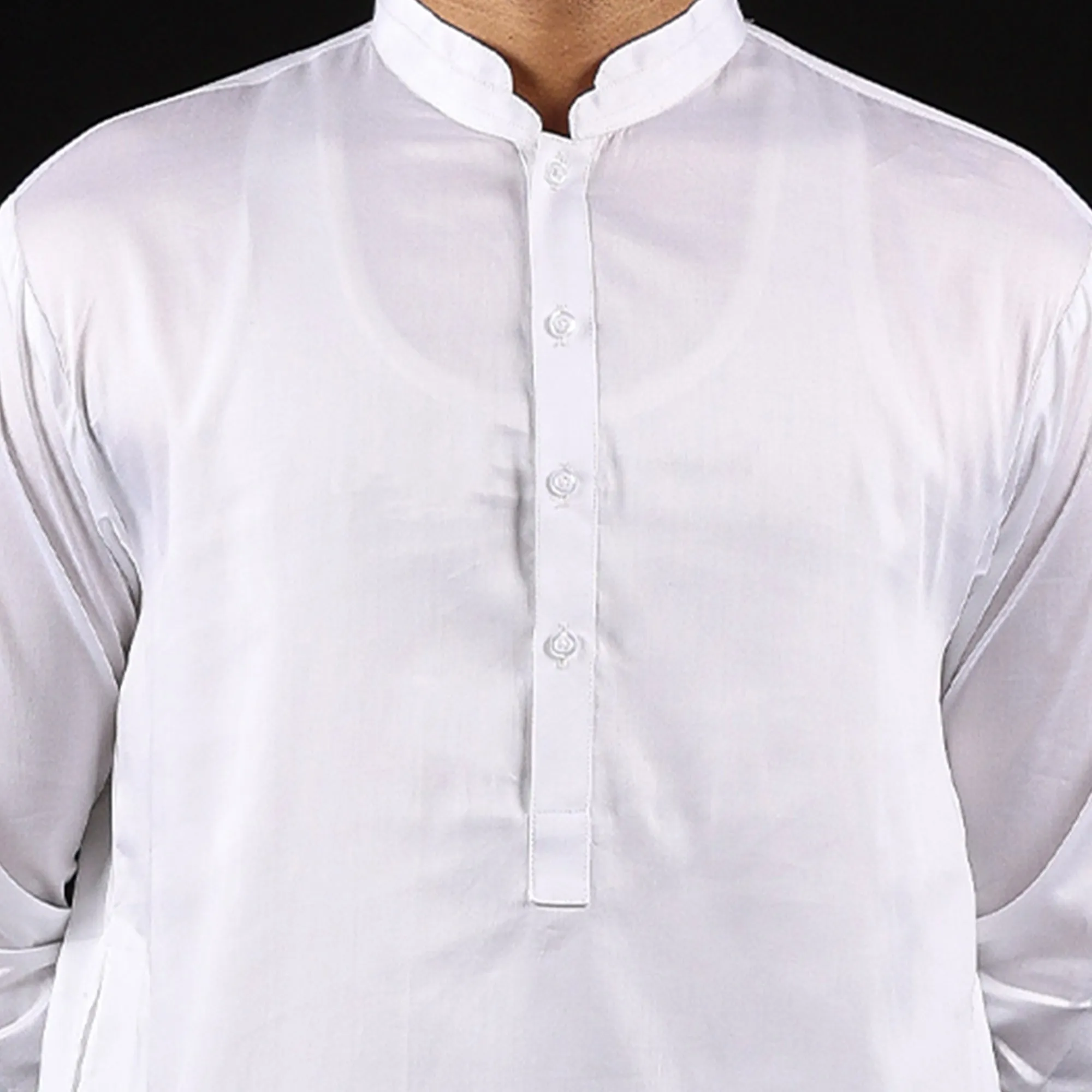 Off White Short Kurta