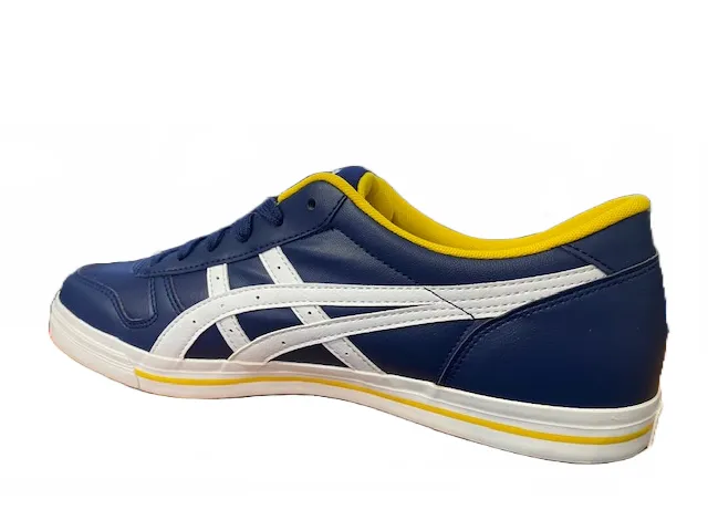 Onitsuka Tiger men's leather sneakers shoe Aaron D3C3Y 5801 blue white