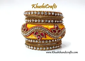 Raw Silk Bangle sets