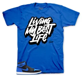 Retro 1 Royal Living Life Shirt