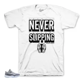 Retro 11 Cool Grey Shirt - Slipping - White