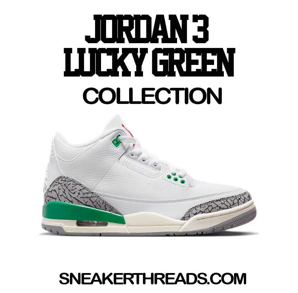 Retro 3 Lucky Green Finesse Shirt