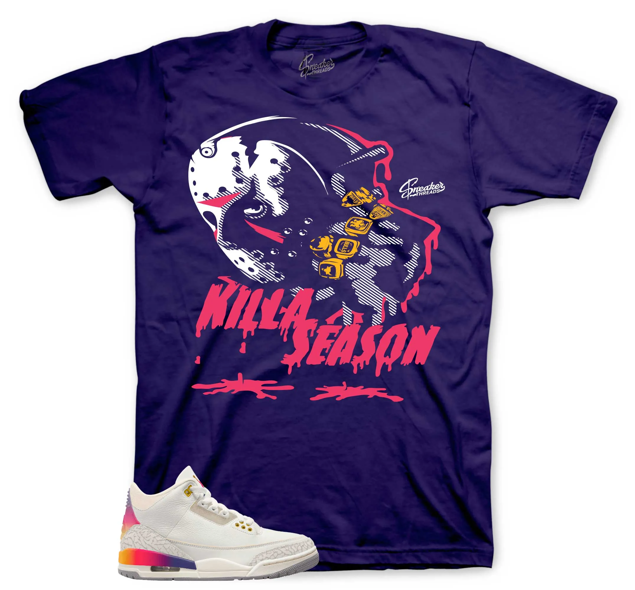 Retro 3 Sunset Killa Season Shirt