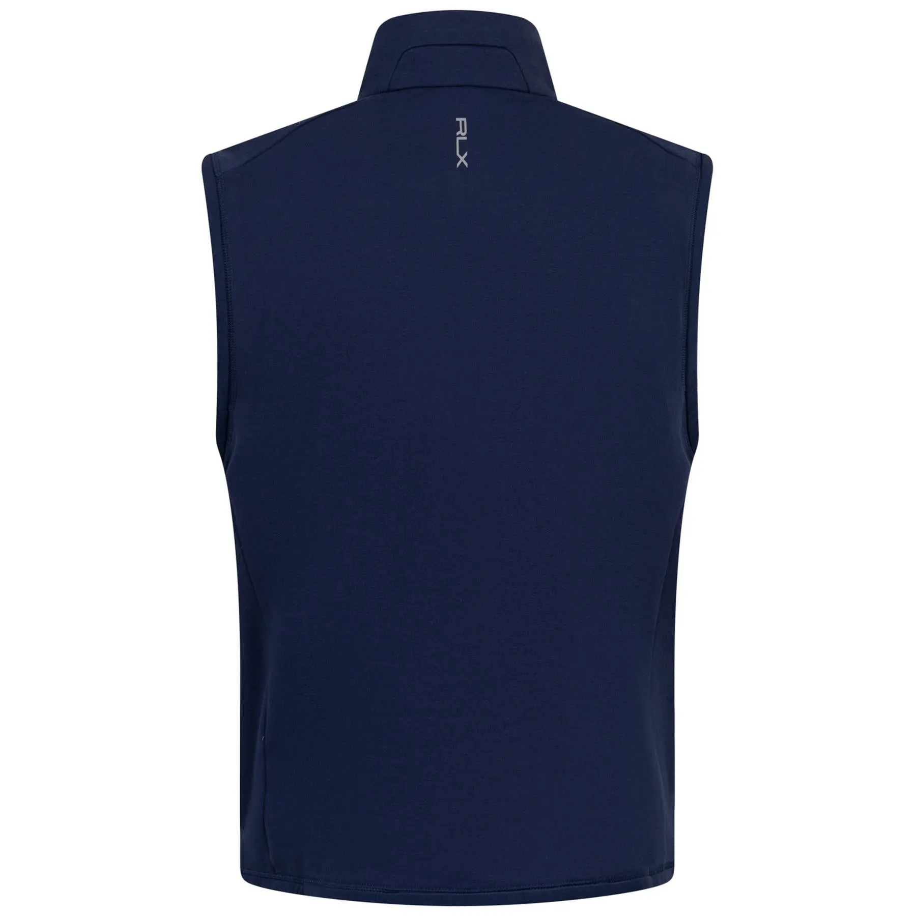 RLX Classic Fit Full Zip Luxury Jersey Gilet Refined Navy - SS24