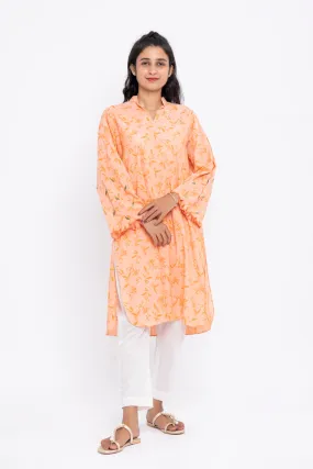 SCREEN PRINTED KURTA