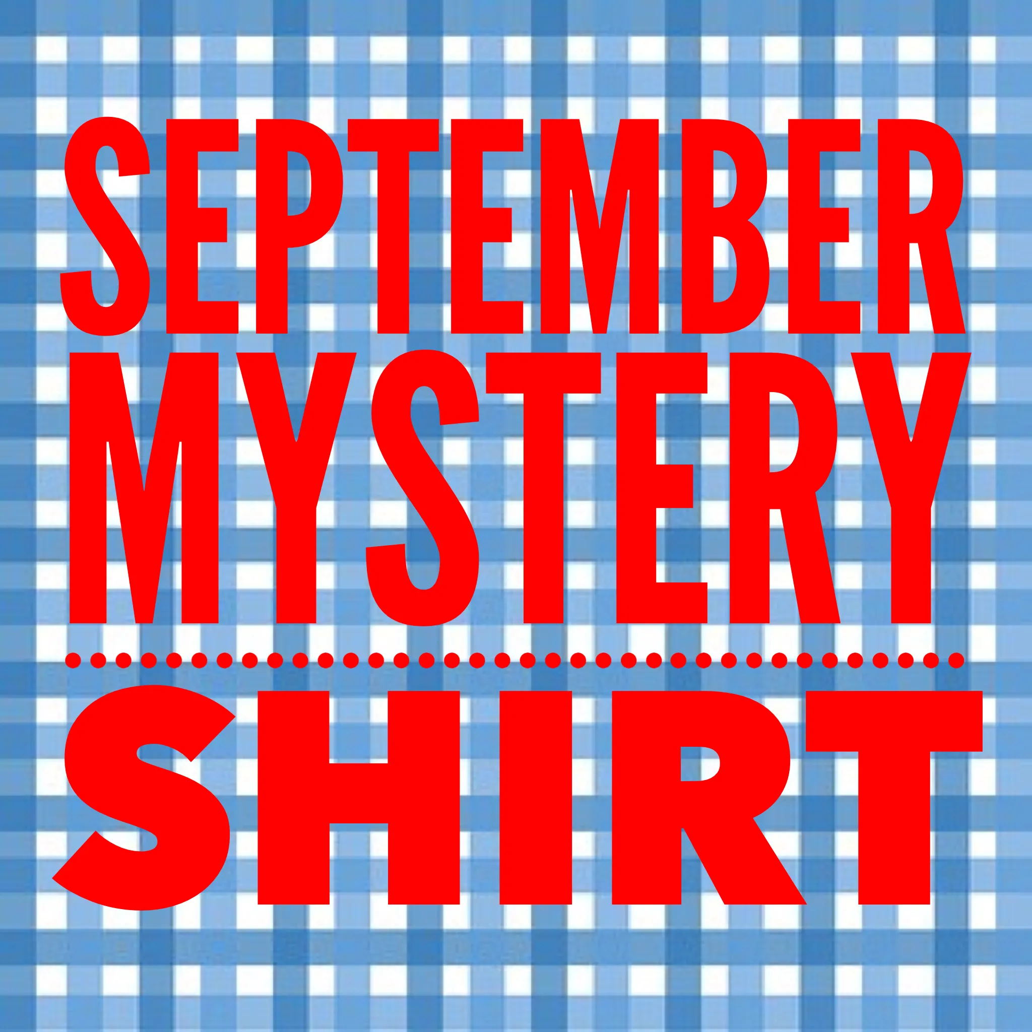 September 2018 Mystery Shirt {Pre-Order}