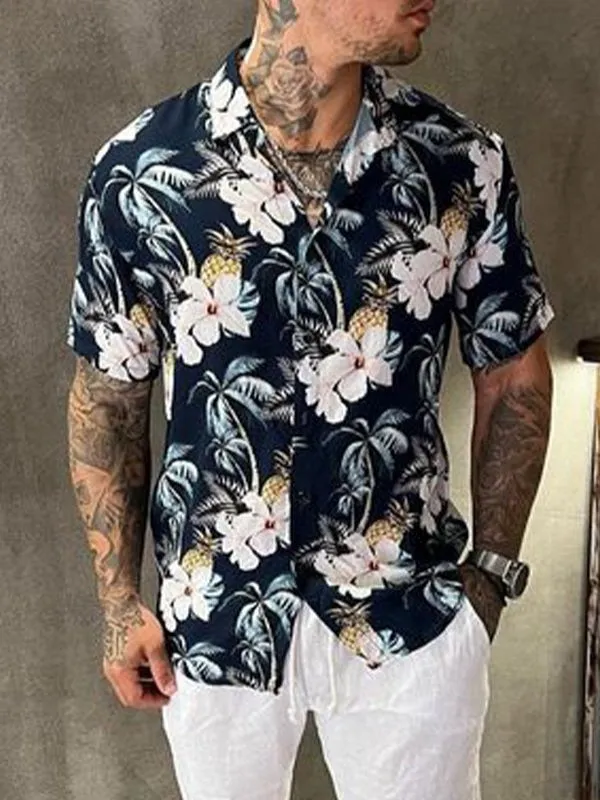 Short Sleeve floral Shirt