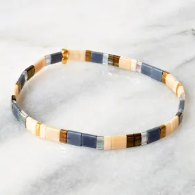 Stretch Tile Bracelet - NEUTRAL MIX